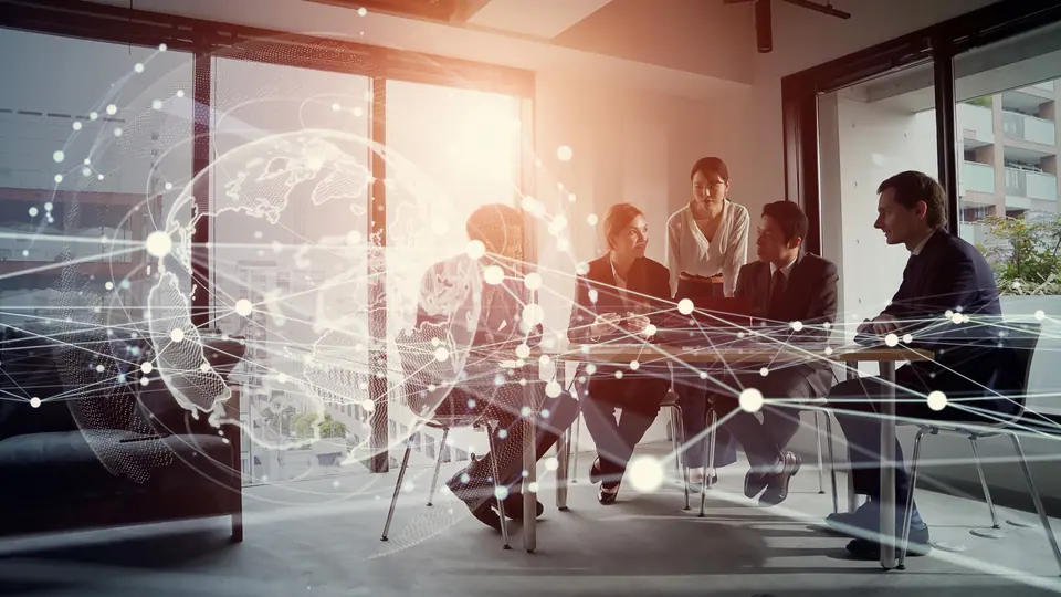 Global business concept