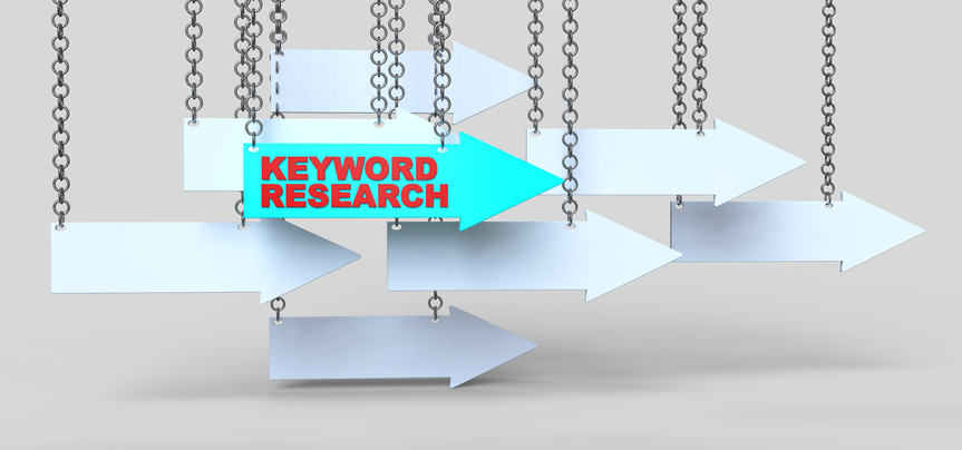Keywords Research Business Concept
